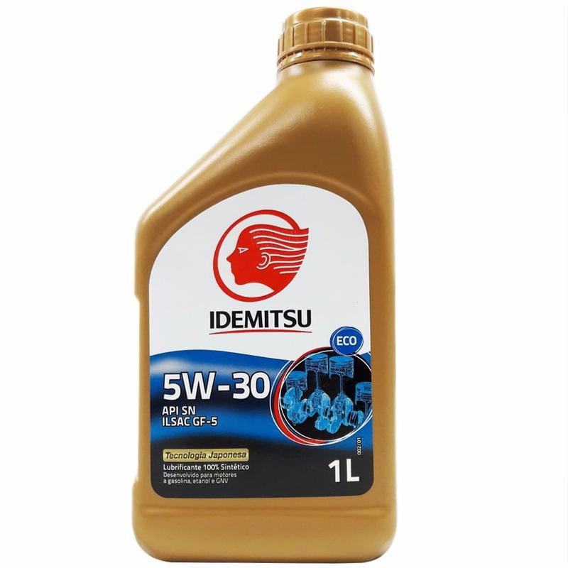 Óleo Lubrificante do Motor 100% Sintético Idemitsu Eco 5W30 API SN